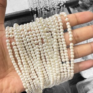 Double Coated 4mm Round Beads