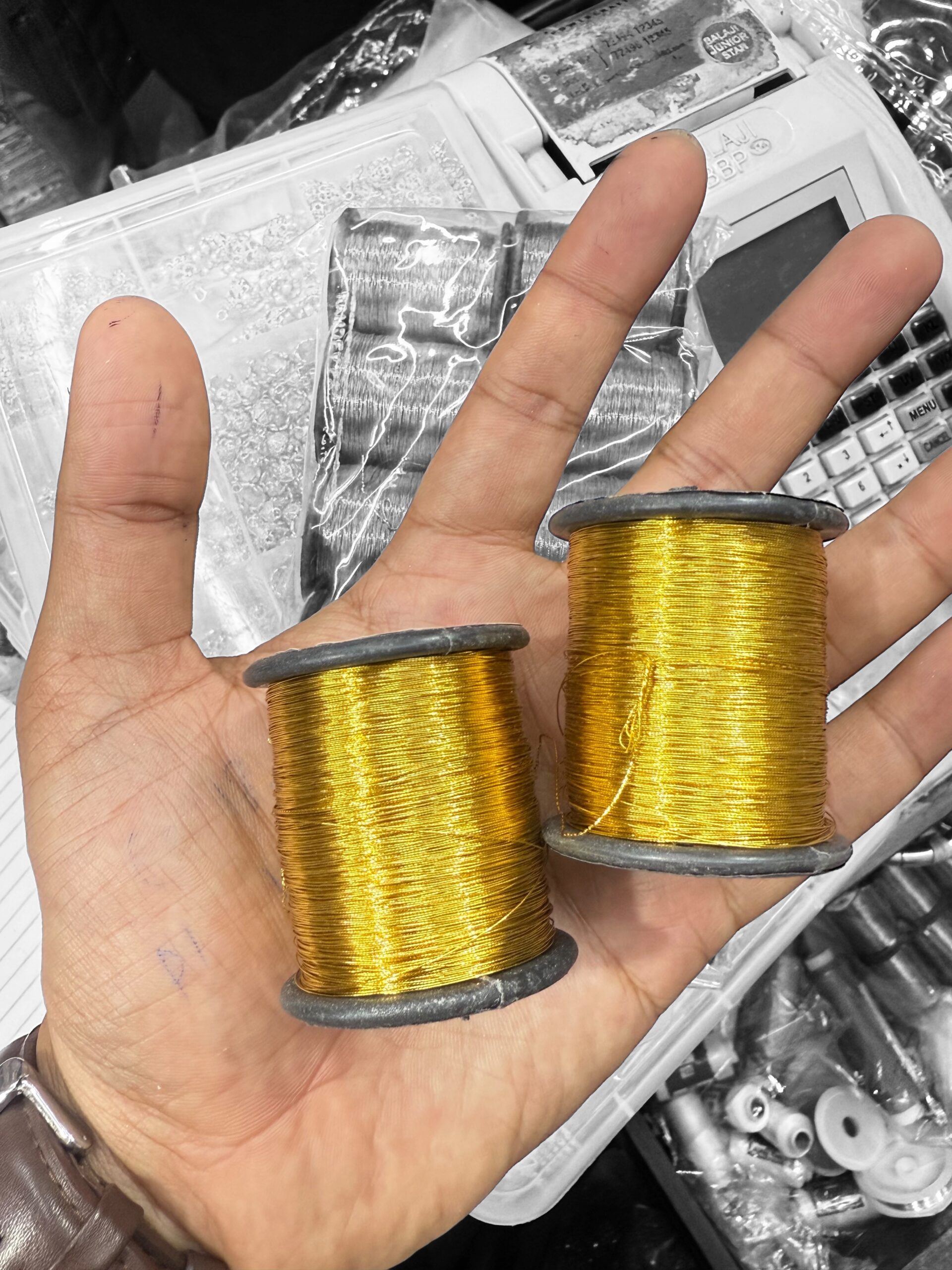 Golden Saaj Making Jardoshi