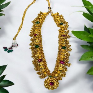 Traditional Maharashtrian Kolhapuri Saaj 4 panadi color - Image 3