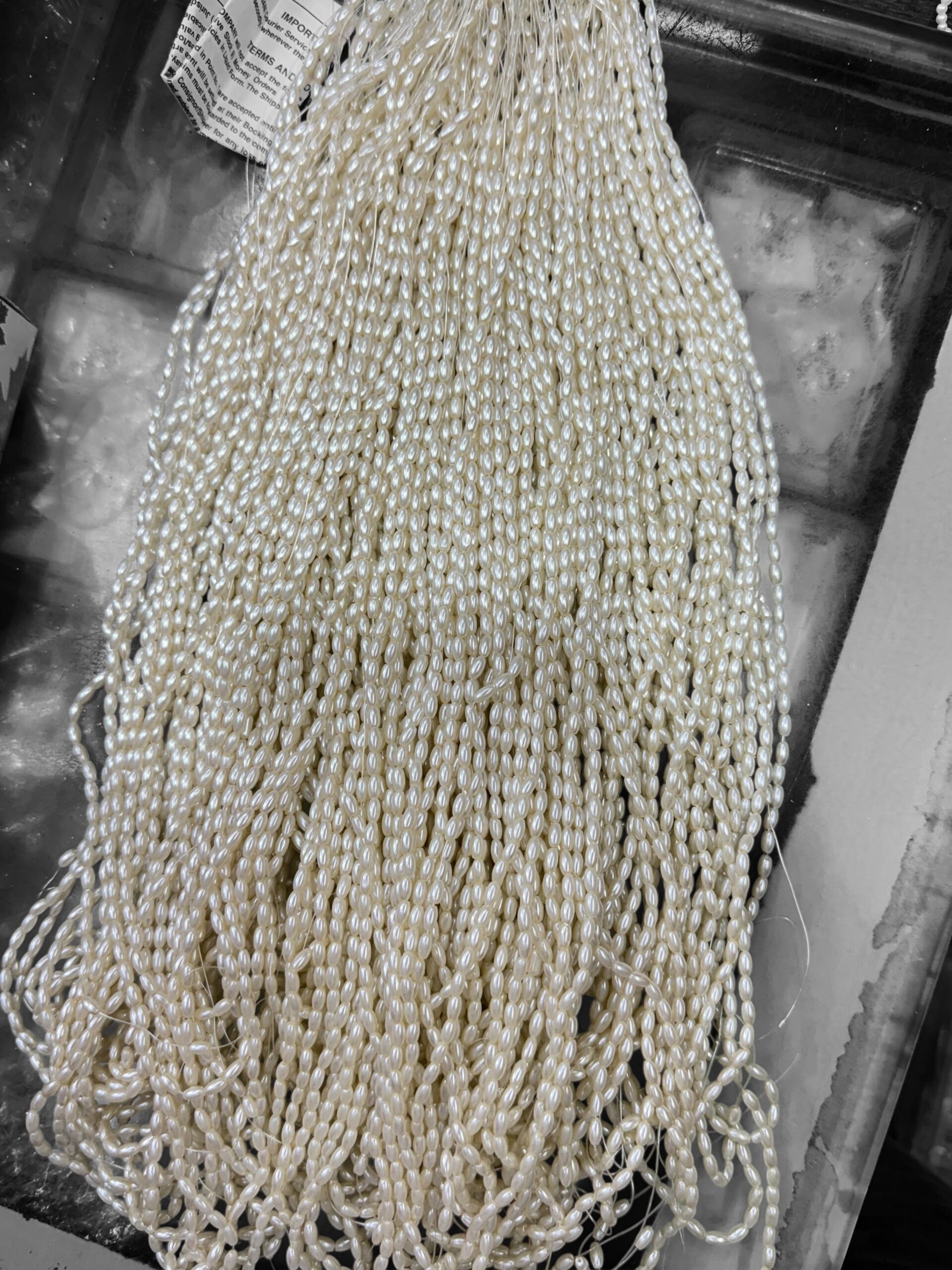 Double Coated Small Rice Pearl China - Image 2