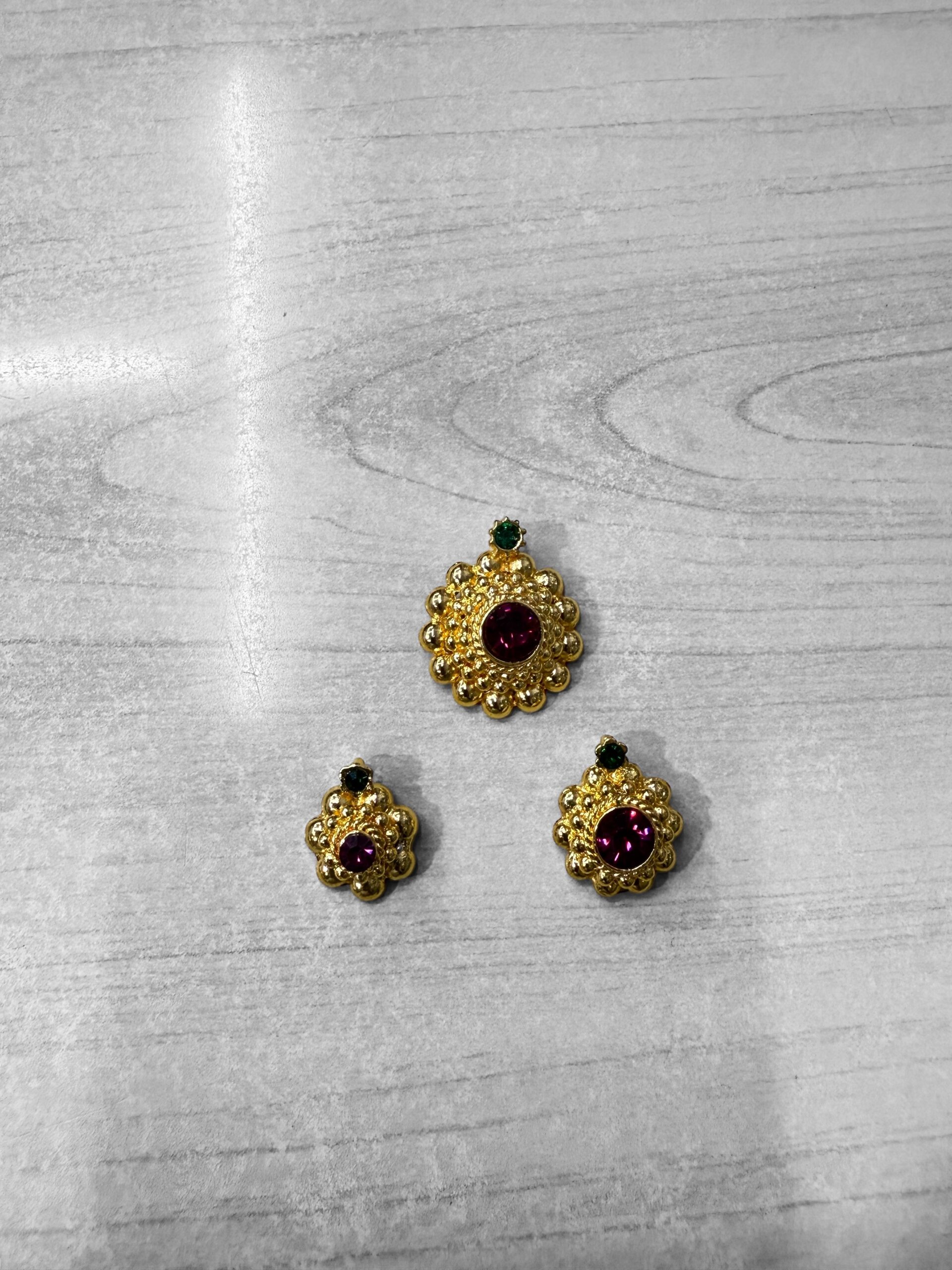 Kolhapuri Small Round Pendant - Image 2