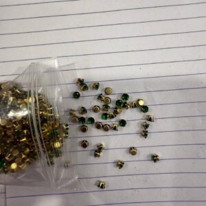 Fitting Stone Round Shape Green