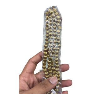 Micro Polish 6mm Round Antique Kharbuja