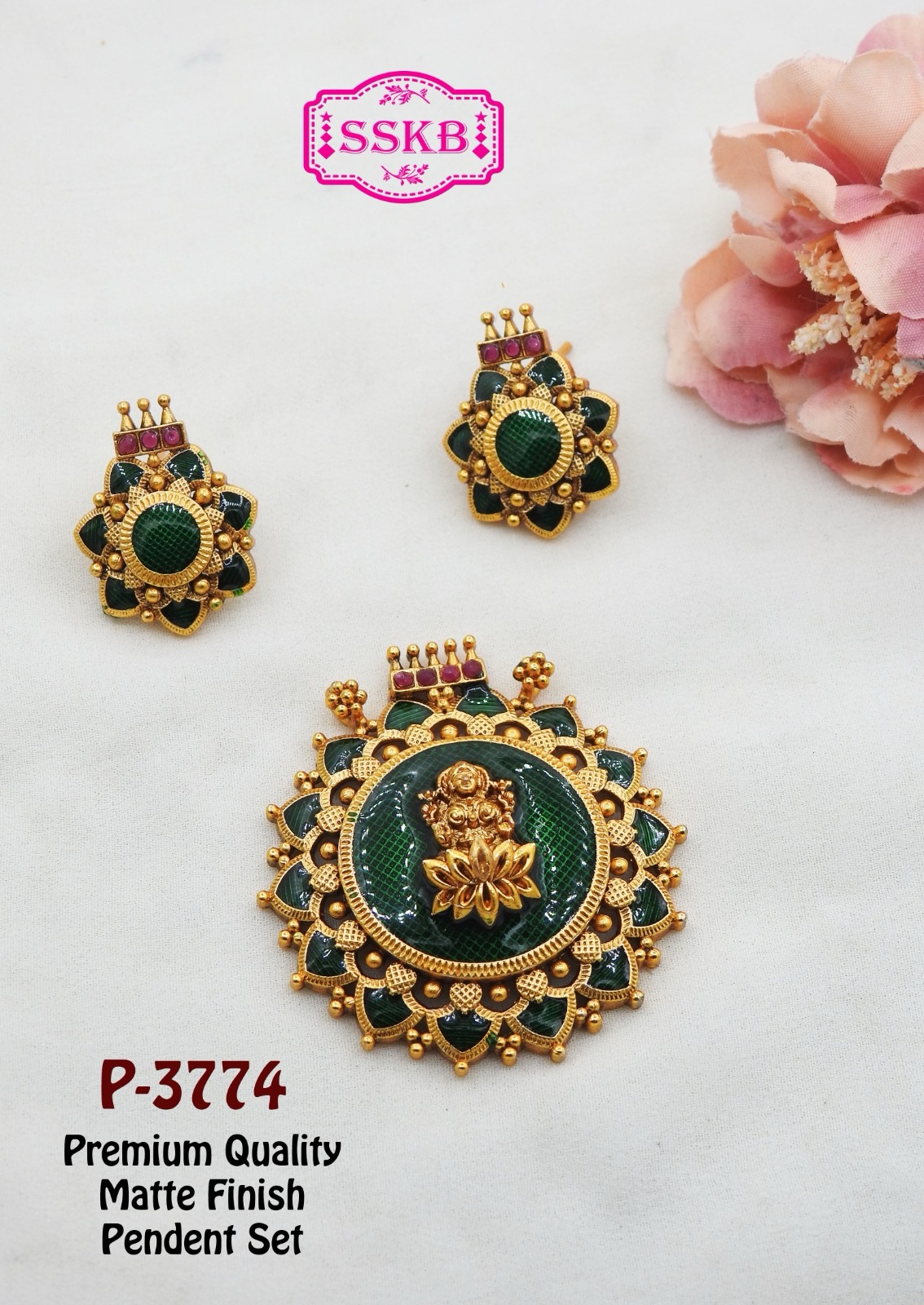 Premium Quality Matte Finish Pendal set P-3774