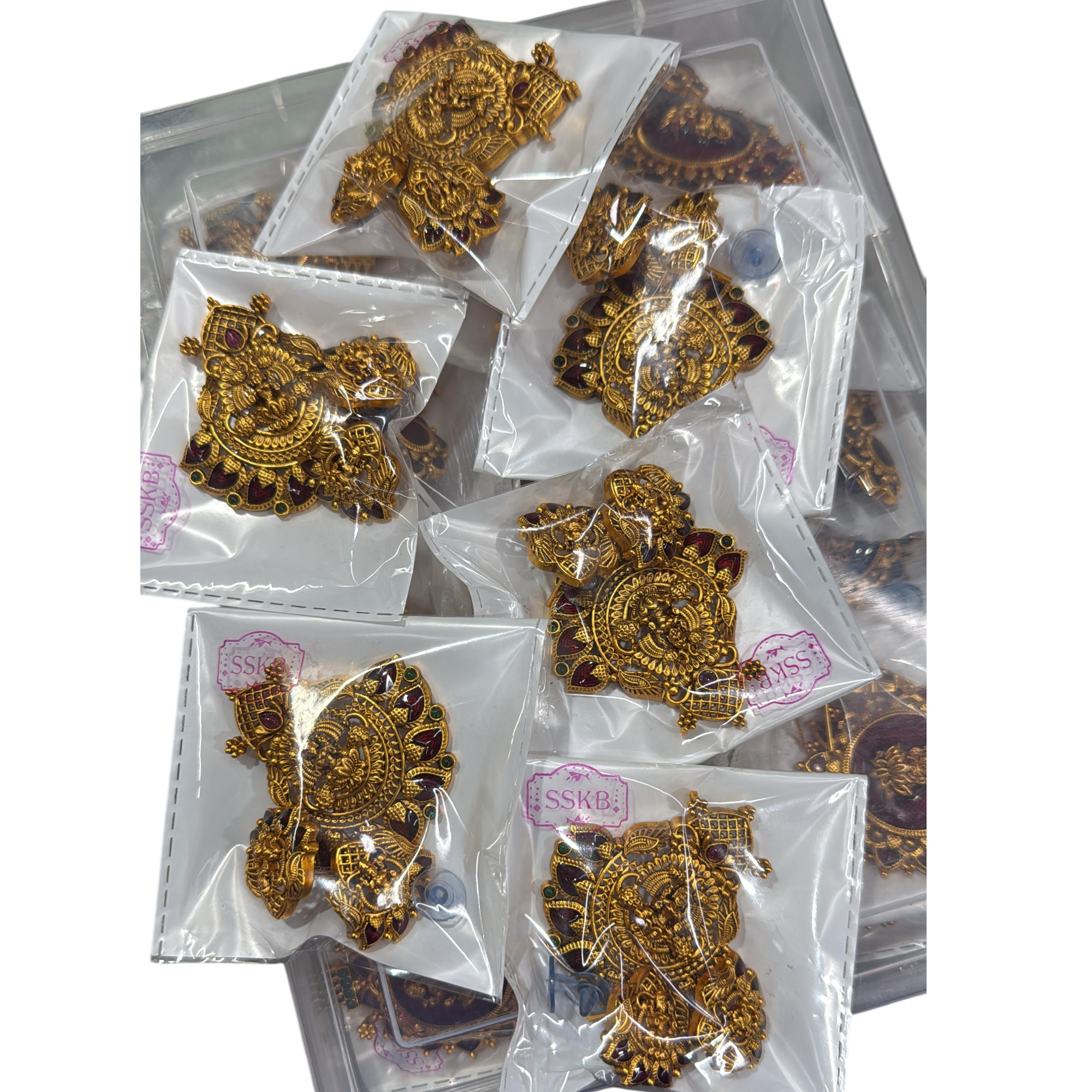 Premium Quality Laxmi Matte Finish Pendal Set - Image 2