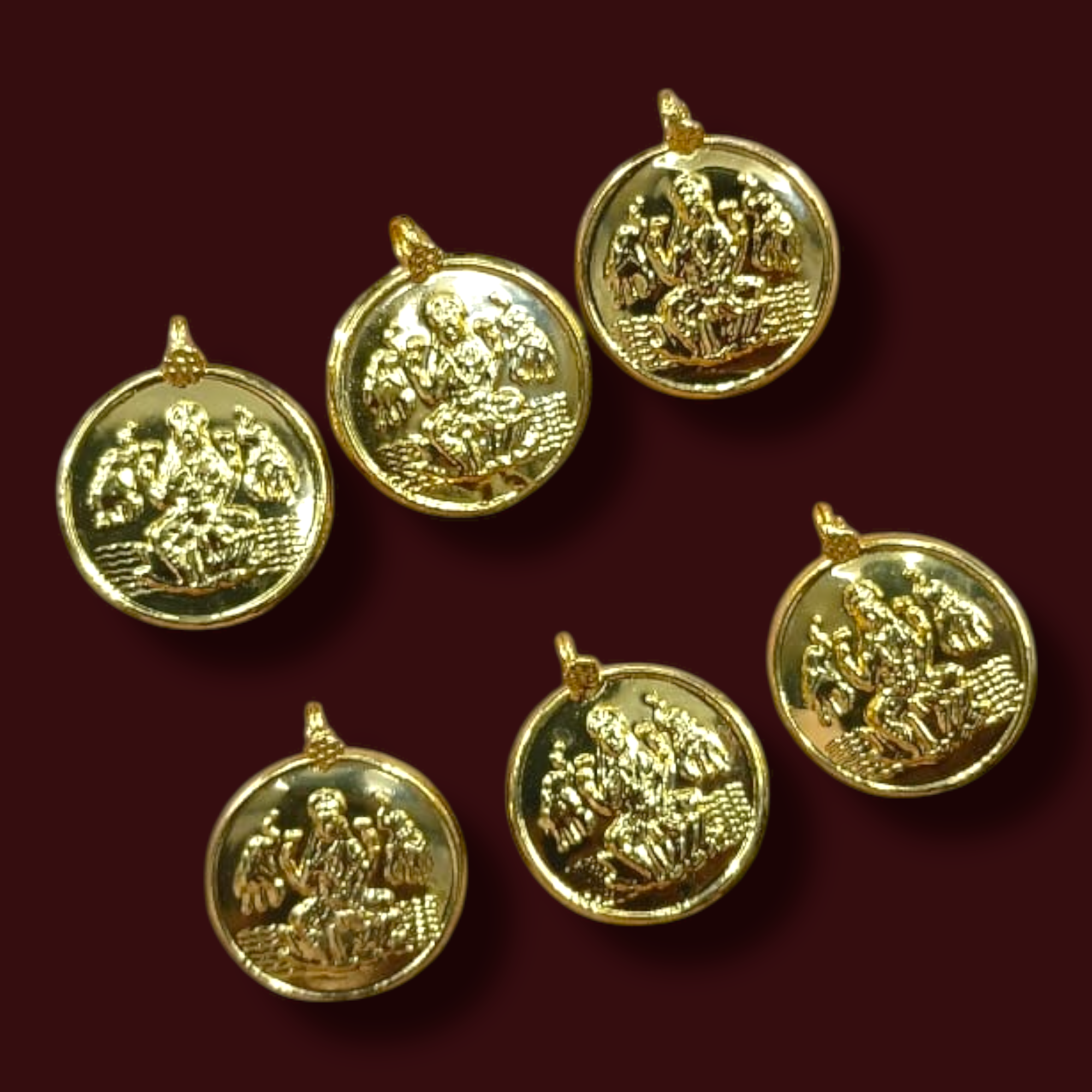 Micro Polish Laxmi Coin P-L15