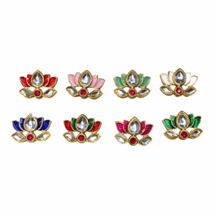 Kamal Design Kundan Lotus Jewellery | Antique Gold Traditional Design