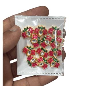 Lotus Fancy Necklace Making Components (Small Rani Kamal Multi)