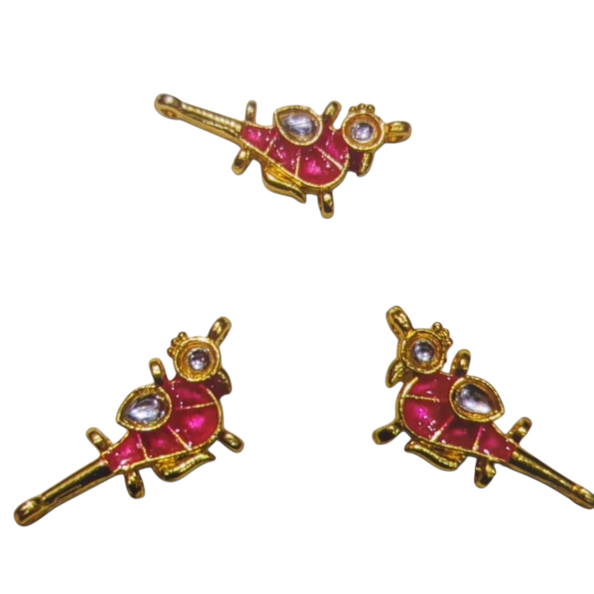 Kundan Bird Motif for Embroidery & Jewellery Making - Image 2