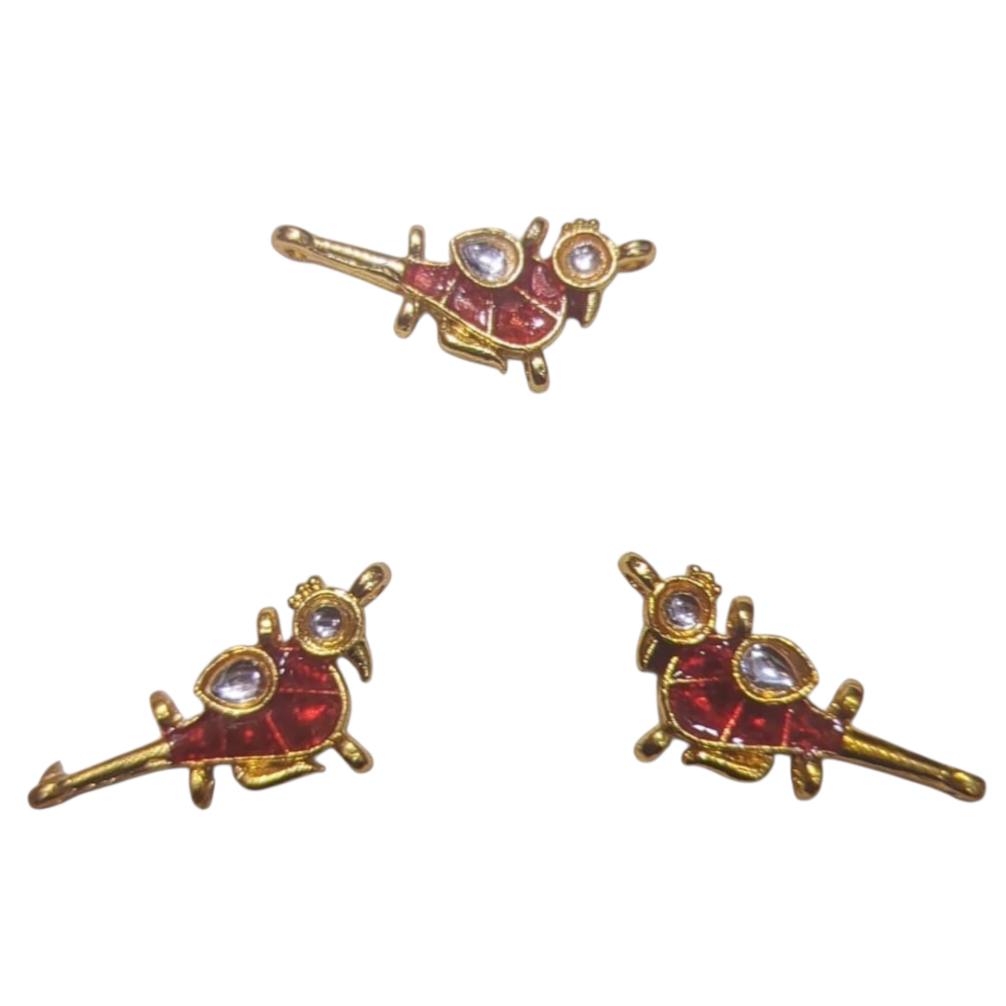 Kundan Bird Motif for Embroidery & Jewellery Making - Image 4