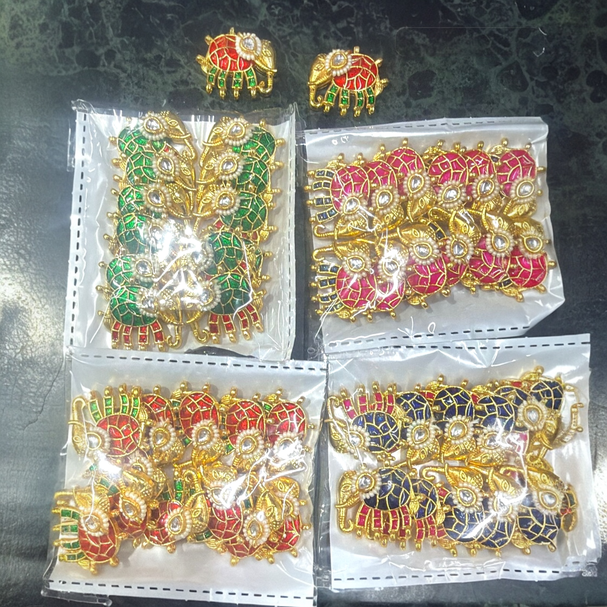 Royal Elephant Design – Perfect for Bridal & Festive Jewellery Creations