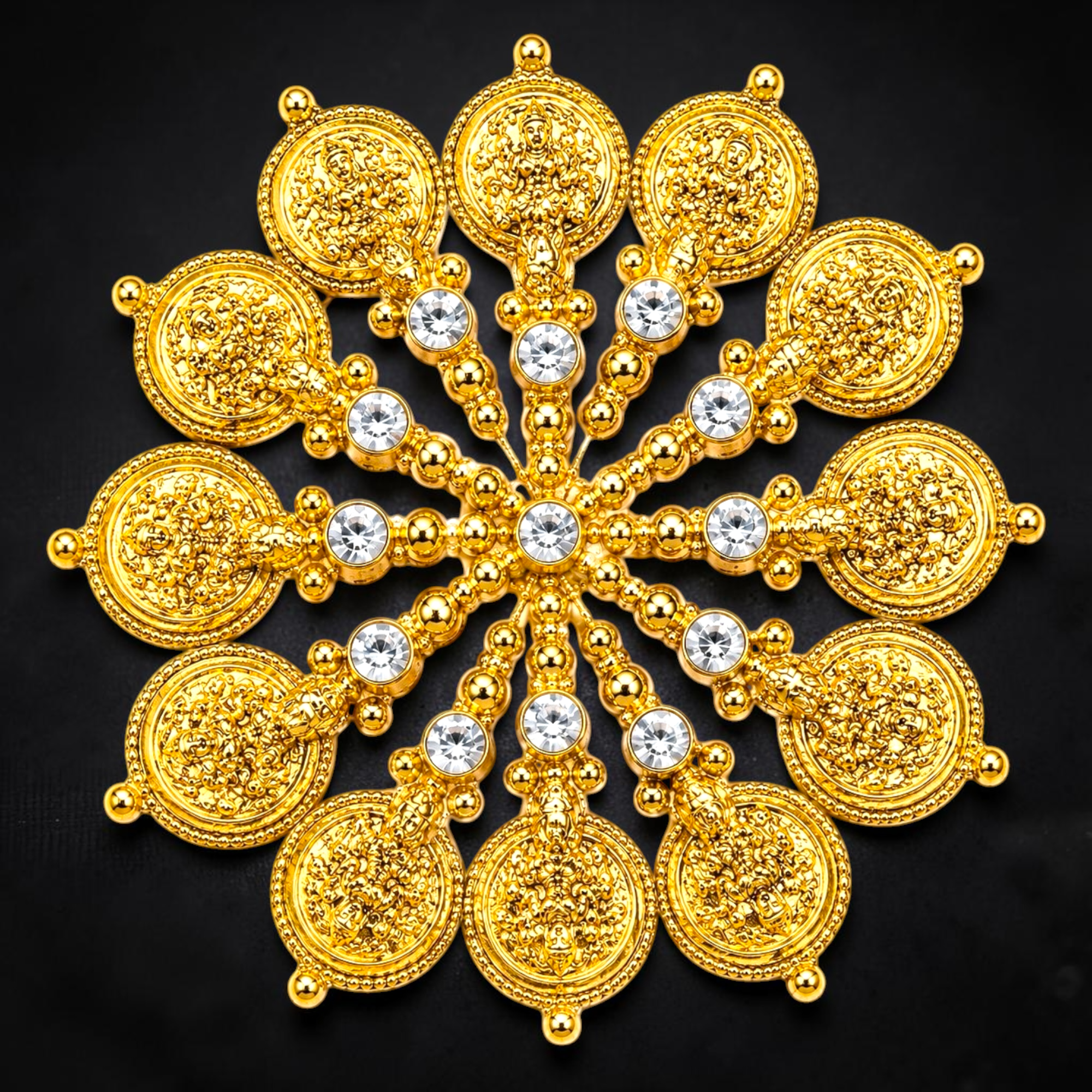 Invisible Temple Lakshmi Jewellery Connector - Image 3