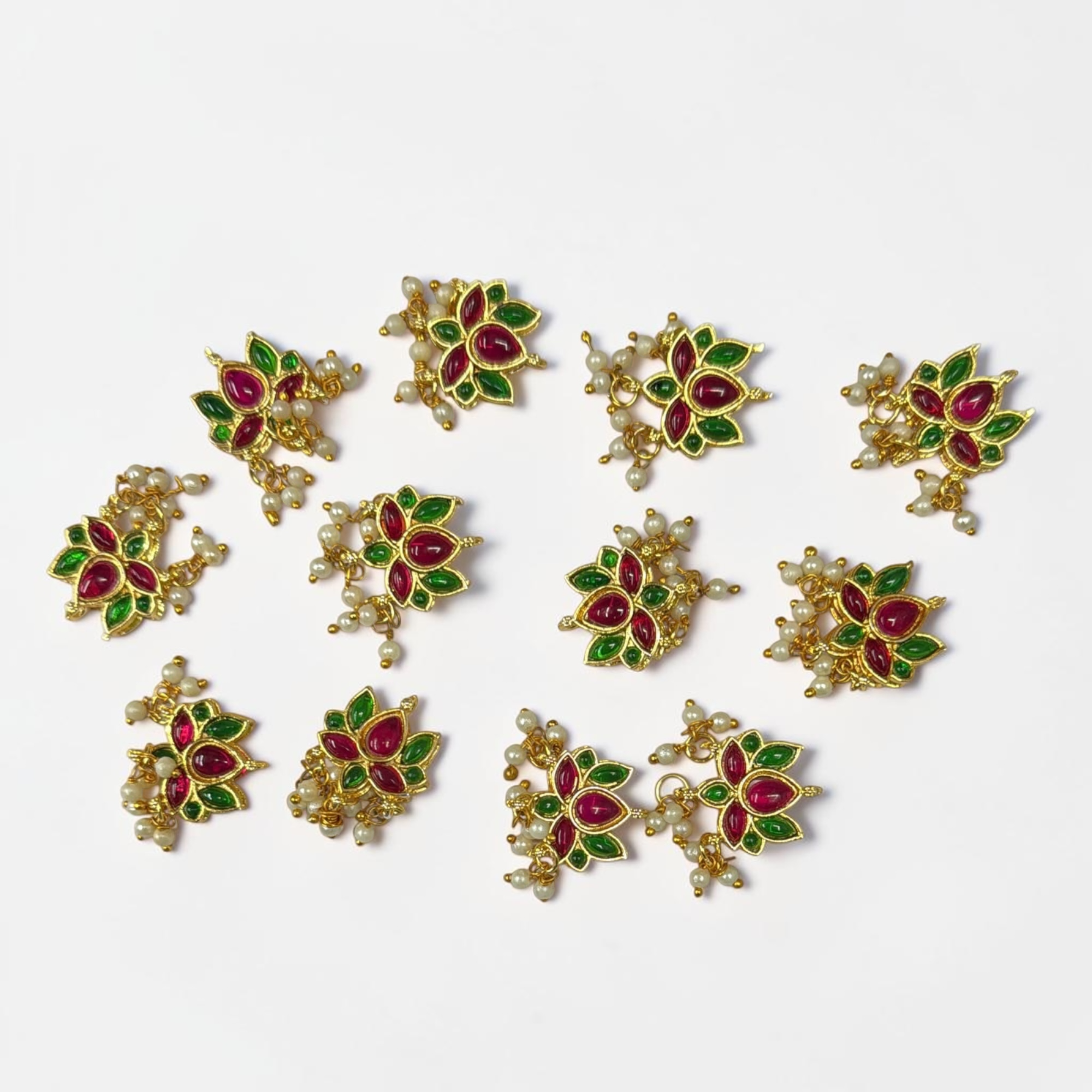 Regular Latkan Kamal β Traditional Floral Latkan for Jewellery Making - Image 4