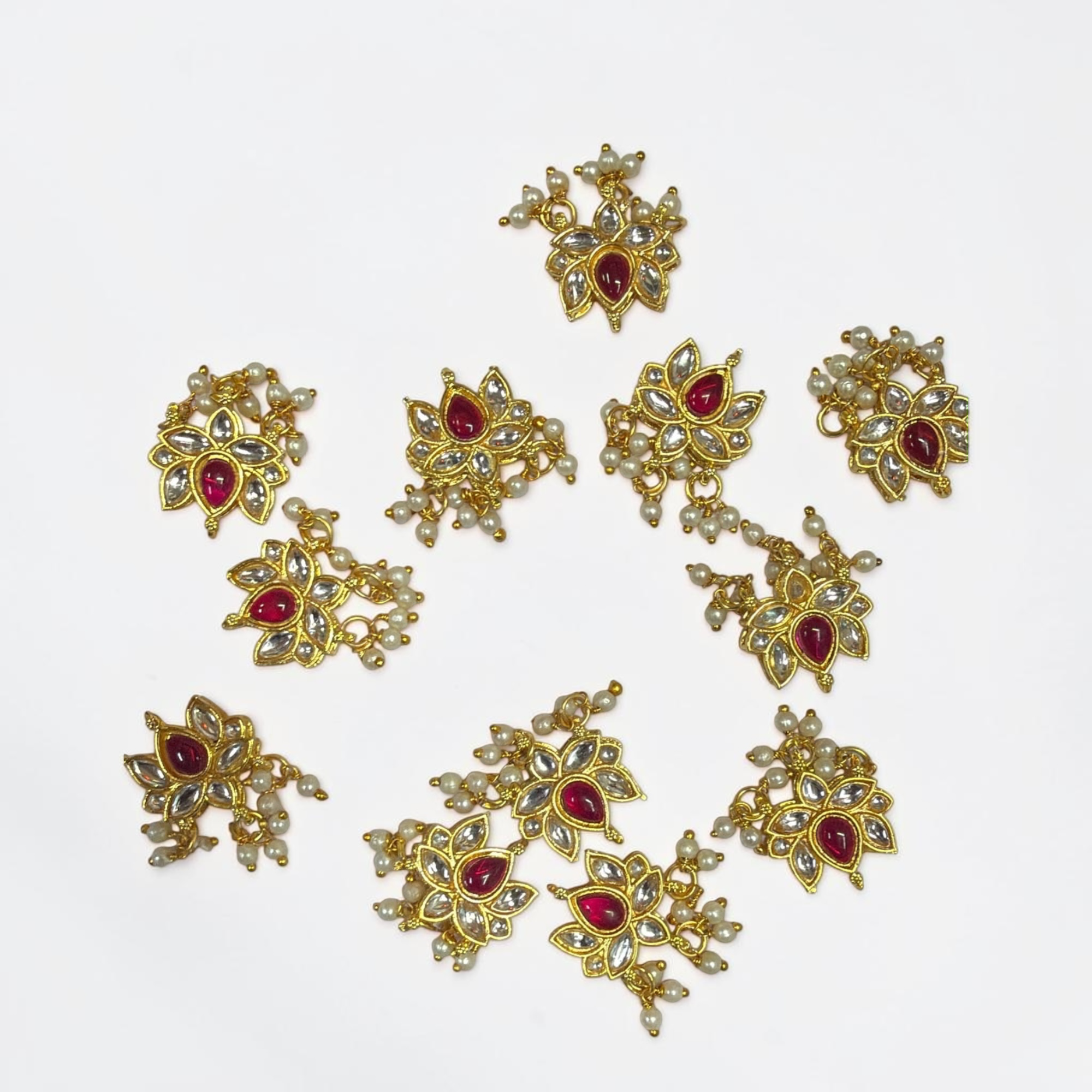 Regular Latkan Kamal β Traditional Floral Latkan for Jewellery Making - Image 3