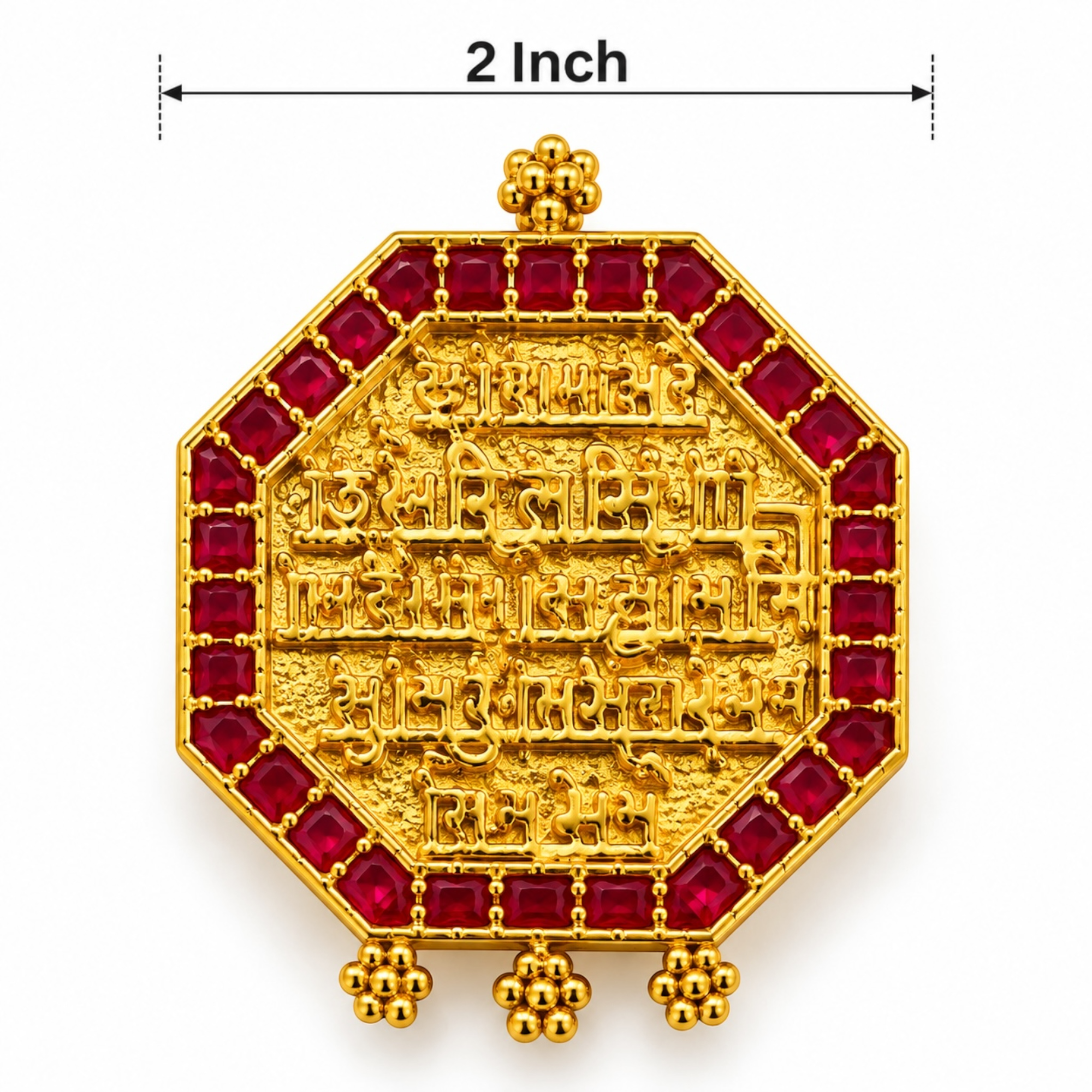 Rajmudra Pendant for Necklace Making | Traditional Jewellery Material - Image 2