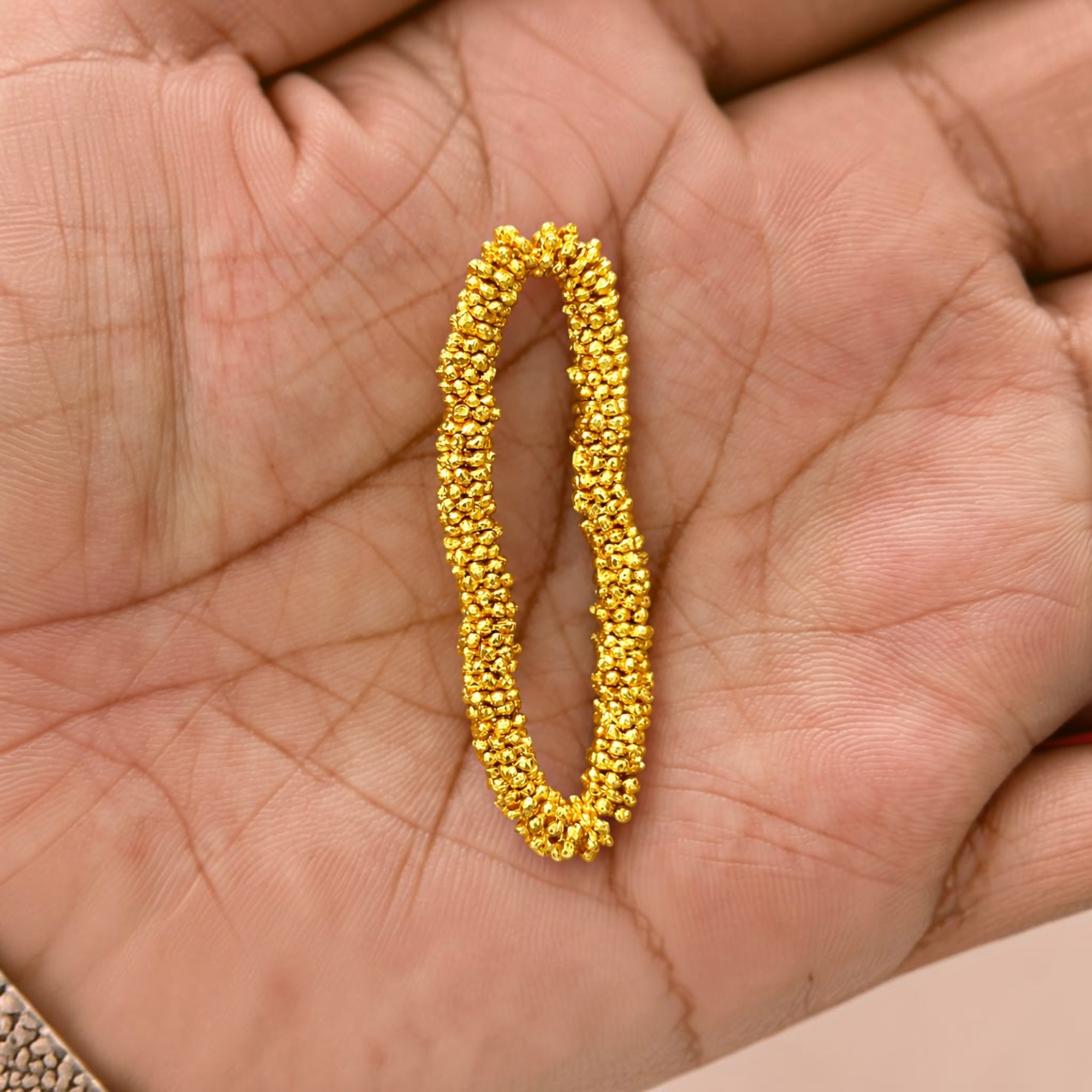 Micro Polish Chakri Spacer Beads