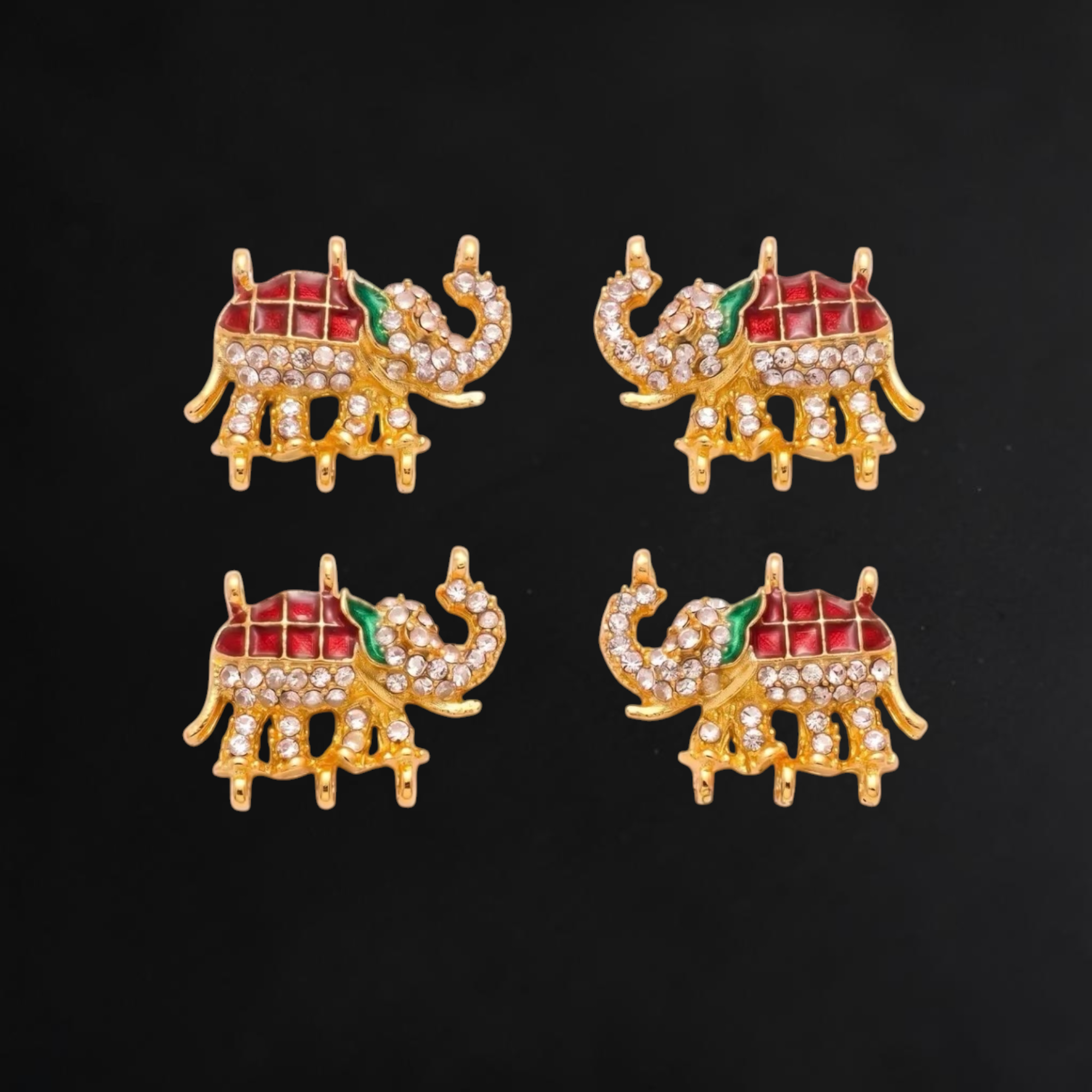 Elephant Design Jewellery Pendant for Necklace Making - Image 4