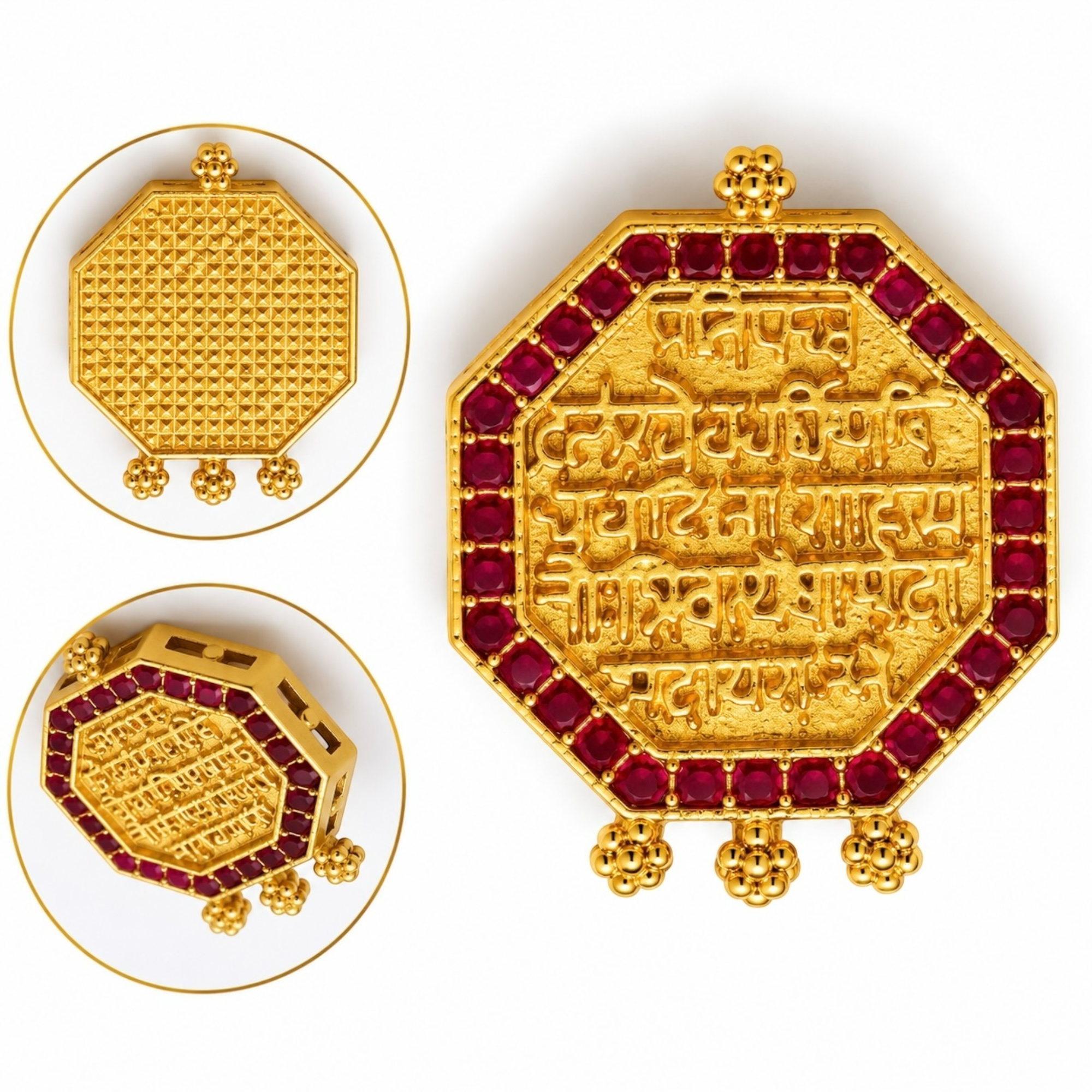 Rajmudra Pendant for Necklace Making | Traditional Jewellery Material