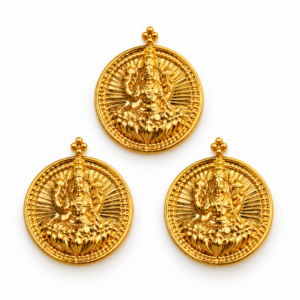 Lakshmi Design Gold Finish Pendant for Jewellery Making