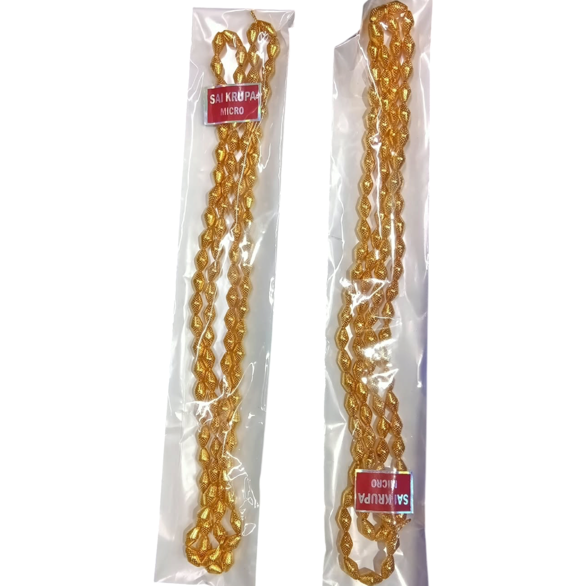 4mm Rice Checks Ball Beads for Jewellery Making – Micro Polish (100pc) - Image 2