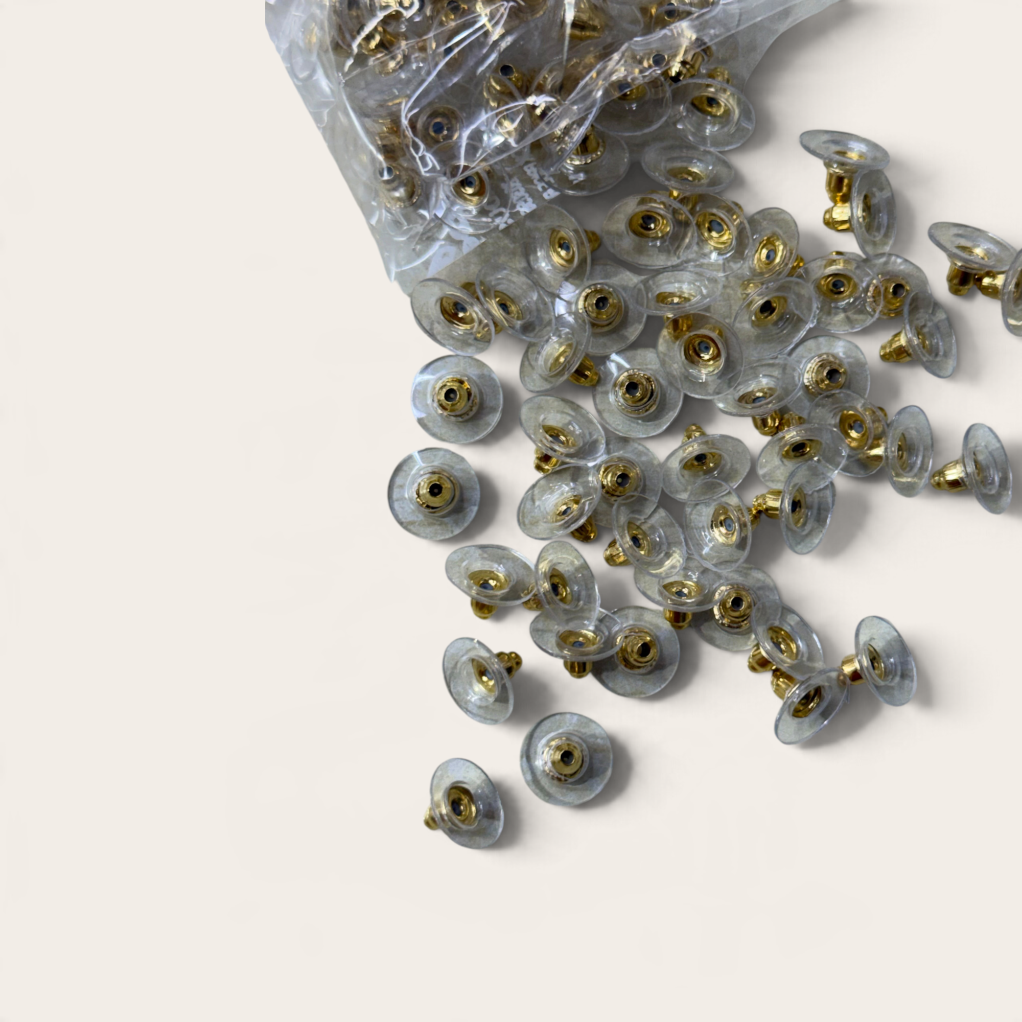 Push Button Backs for Jewellery Making(100pc) - Image 2
